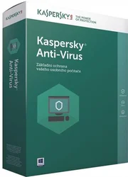 Kaspersky Anti-Virus 2018, 1 zařízení, 1 rok, update, box