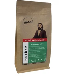 KÁVOHOLIK, espresso káva Hurban, zmes arabica, 360g, zrnková