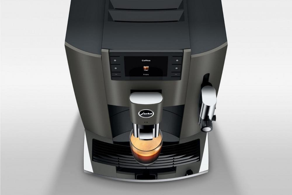 Kávovar Jura E8 Dark Inox
