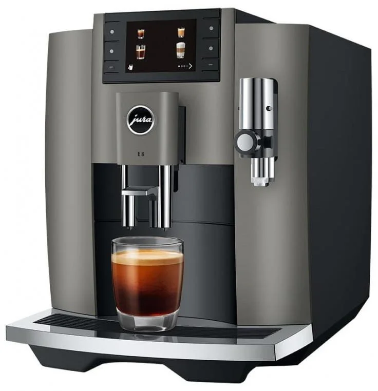 Kávovar Jura E8 Dark Inox