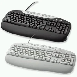 KBC LOGITECH Office Pro Keyboard WHITE,OEM CZ, PS2