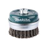 Kefa z oceľového drôtu MAKITA, vlnitý drôt 0,5 mm, 100 mm