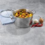 KELA Hrnec s poklicí nerez 18/10 FLAVORIA 24 cm 