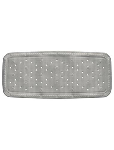 KELA Kúpeľňová predložka KRETA PVC, 92 x 36 cm, sivá