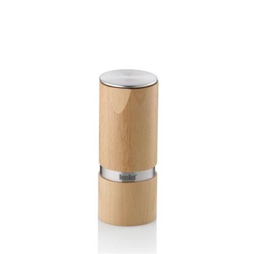 KELA Mechanický mlýnek na pepř a sůl KAURI Buk, 13 cm 