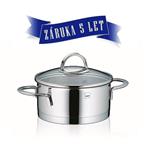 KELA Nerezový hrniec so sklenenou pokrievkou 1,5 l CAILIN KL-10955