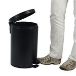 KELA Odpadkový koš KILIAN 12 l, černá