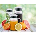 KELA Sklenený džbán PITCHER na džús, 1 l