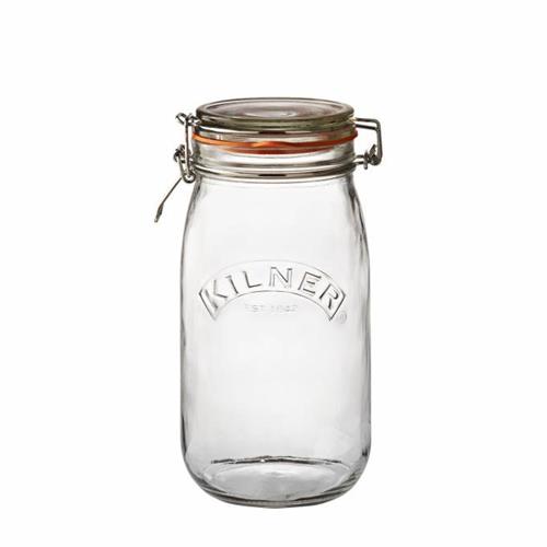Kilnerova nádoba na varenie s klipom, okrúhla, 1,5 l