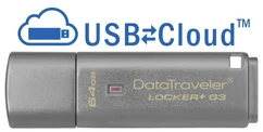KINGSTON DataTraveler Locker+ G3 64GB USB 3.0 DTLPG3/64GB