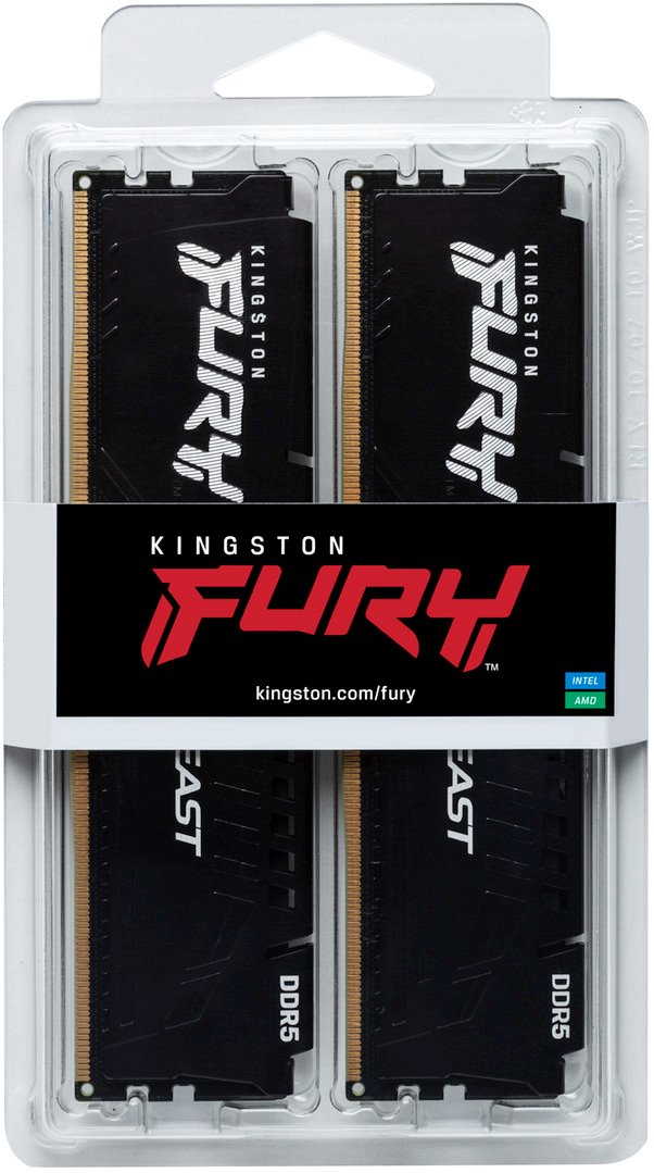 Kingston Fury Beast DDR5 64GB 6000MHz EXPO black (Kit 2x32GB)