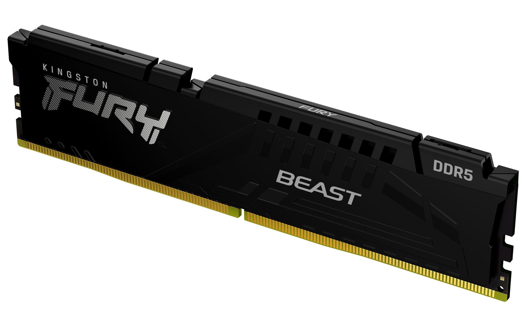 Kingston Fury Beast DDR5 DIMM 16GB 5200MHz čierna