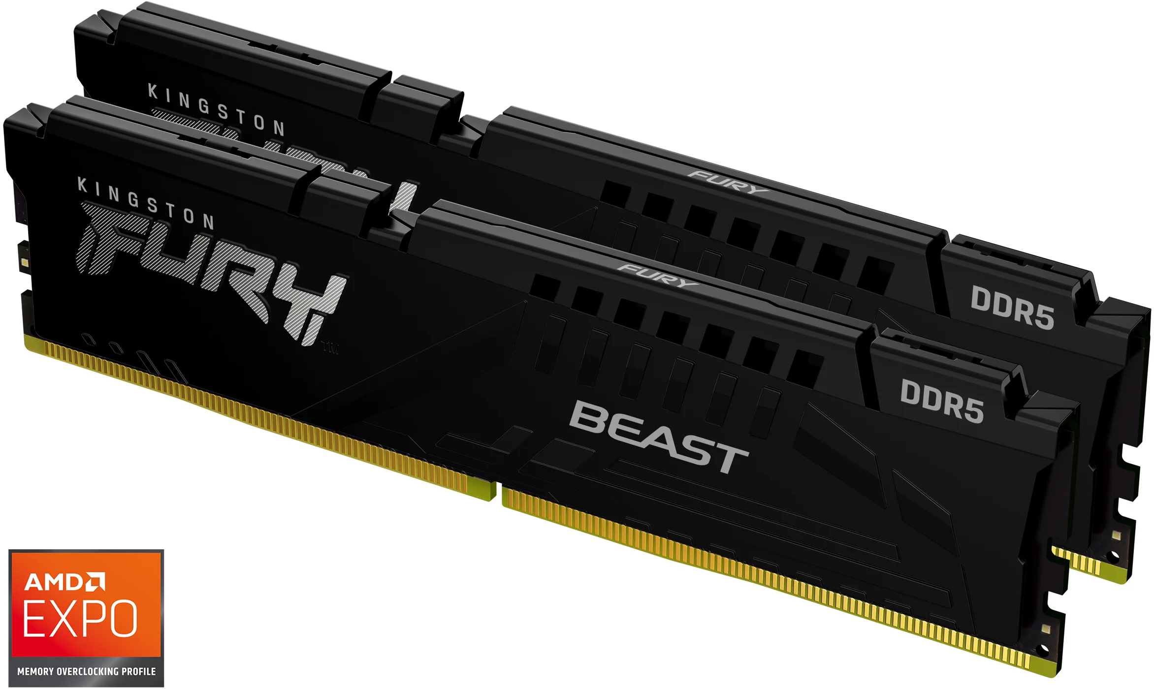 Kingston Fury Beast DDR5 DIMM 32GB 5200MHz black (Kit 2x16GB)