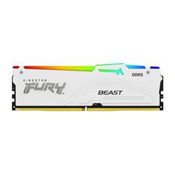 Kingston Fury Beast DDR5 RGB 16GB 6000MHz CL36 AMD EXPO bílá 