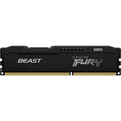 Kingston Fury Beast DIMM DDR3 4GB 1600MHz černá