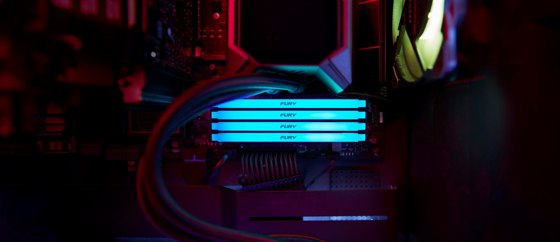 Kingston Fury Beast DIMM DDR4 32GB 3200MHz RGB (Kit 4x8GB)