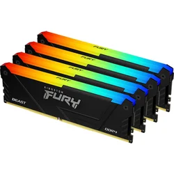 Kingston Fury Beast DIMM DDR4 32GB 3600MHz RGB (sada 4x8GB)