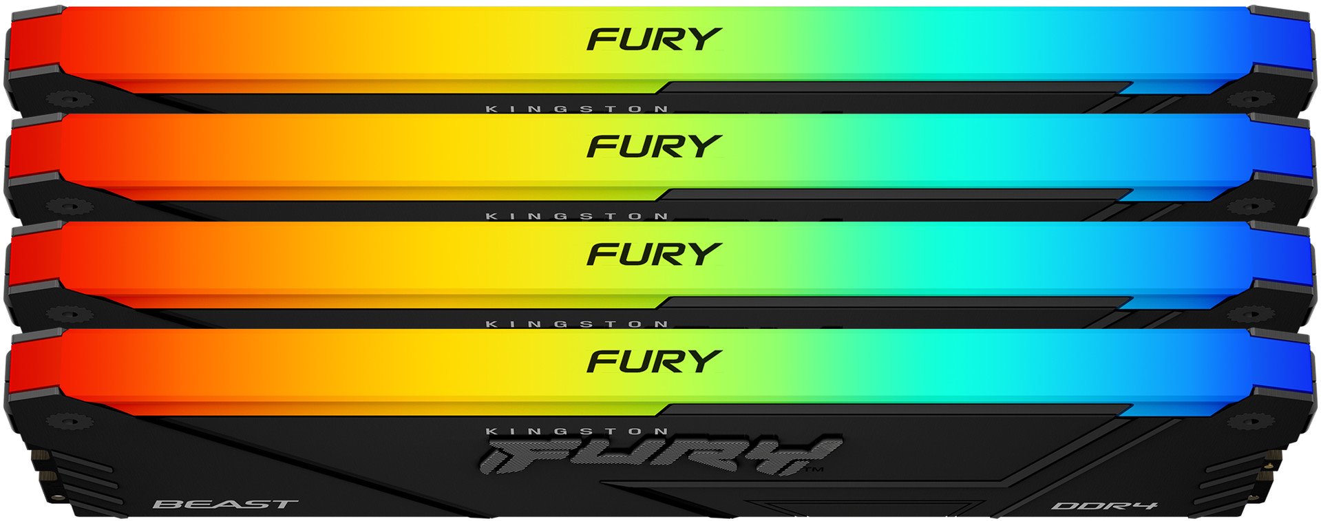 Kingston Fury Beast DIMM DDR4 64GB 2666MHz RGB (Kit 4x16GB)