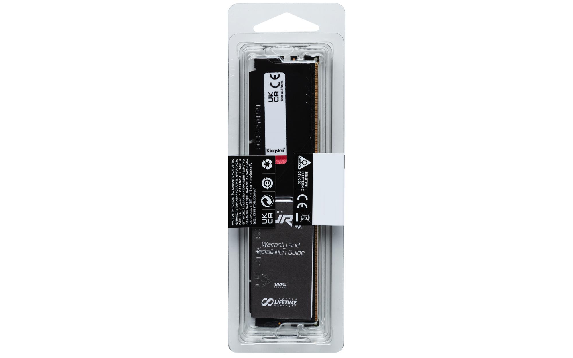 Kingston Fury Beast DIMM DDR5 16GB 6000MHz, AMD EXPO, černá