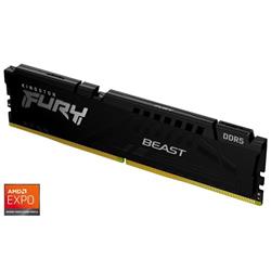 Kingston Fury Beast DIMM DDR5 16GB 6000MHz, AMD EXPO, černá