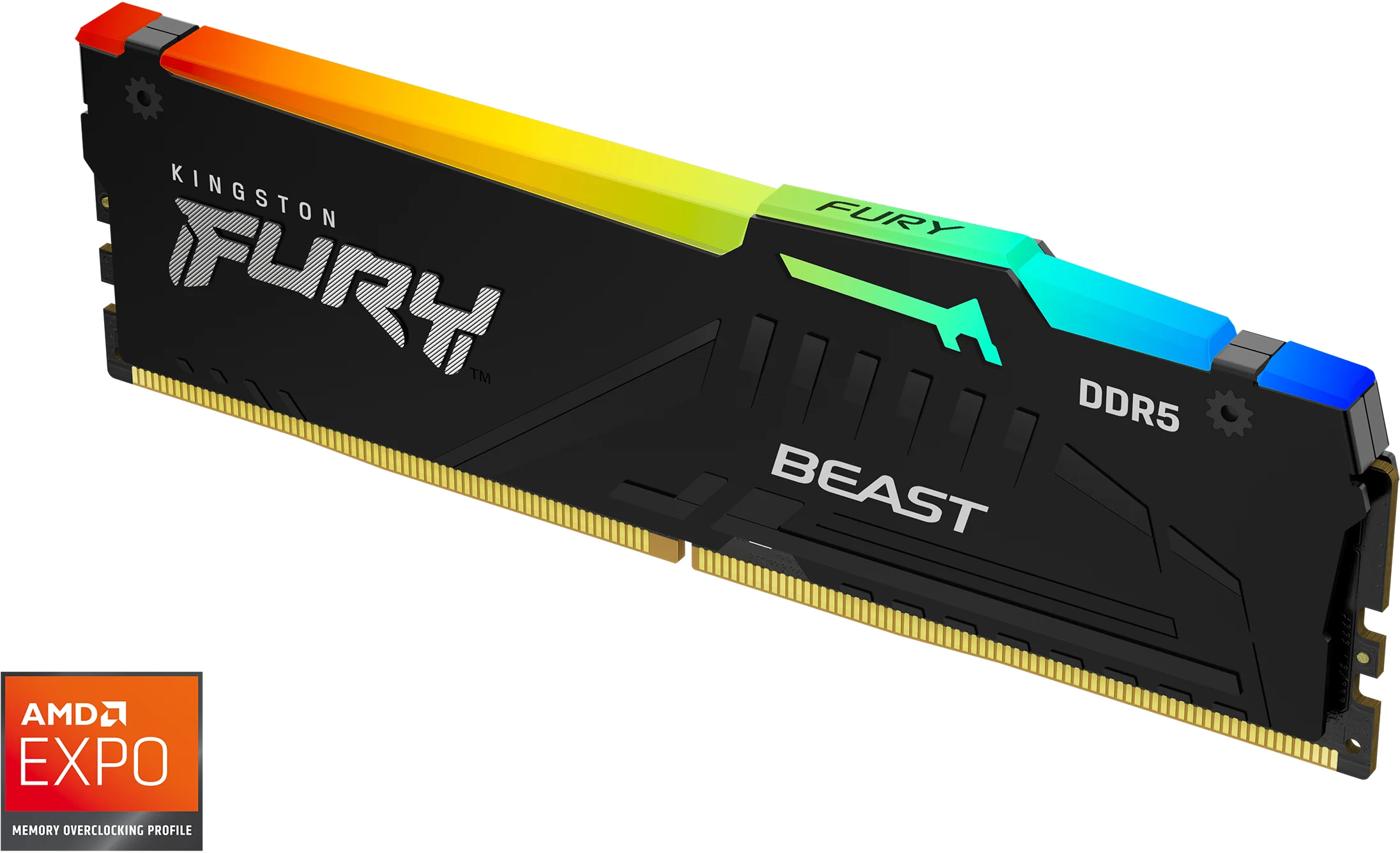 Kingston Fury Beast DIMM DDR5 16GB 6000MHz RGB, AMD EXPO