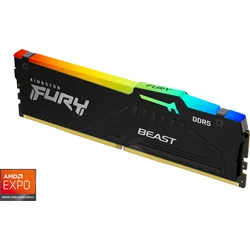 Kingston Fury Beast DIMM DDR5 16GB 6000MHz RGB, AMD EXPO