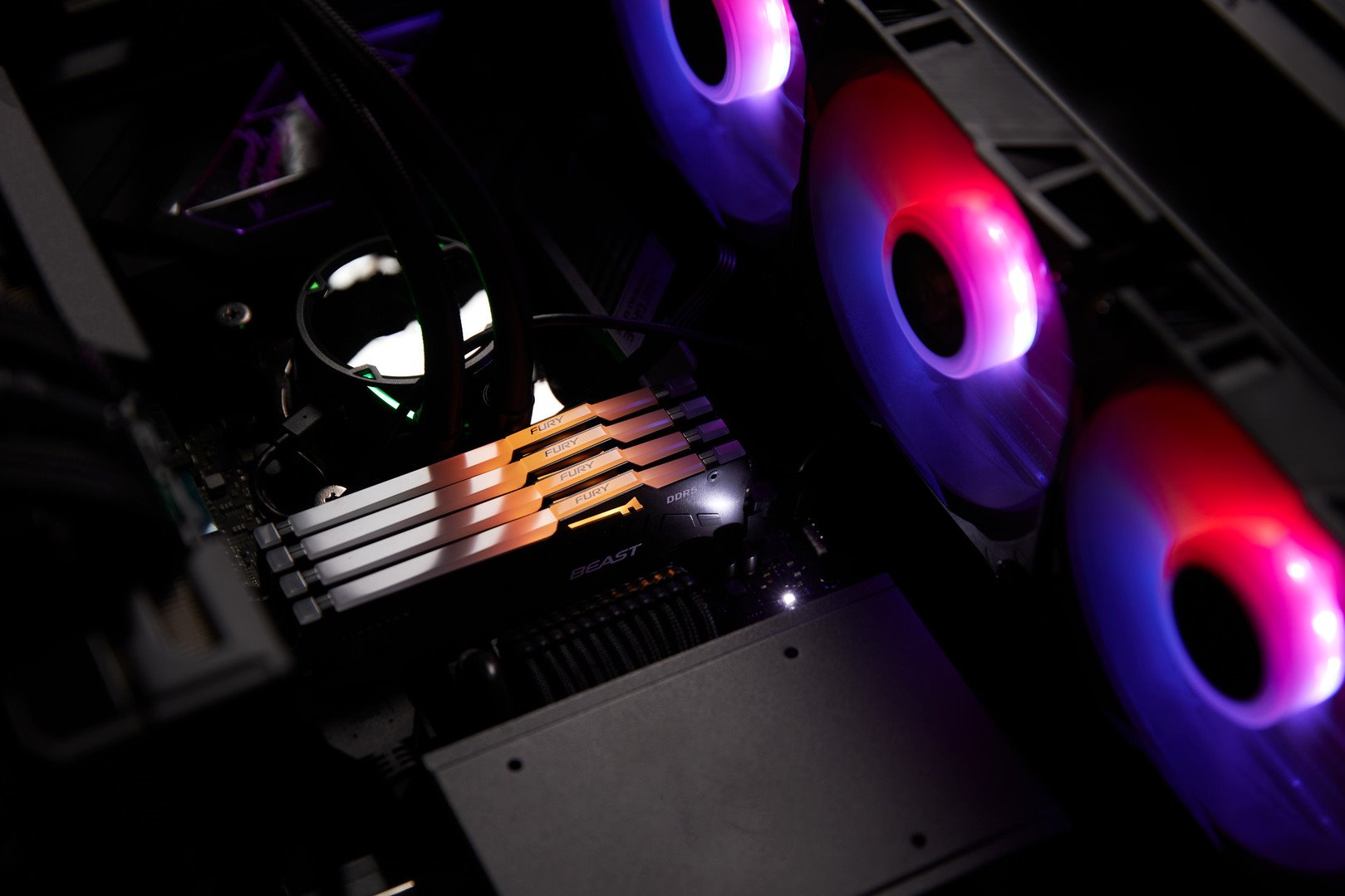 Kingston Fury Beast DIMM DDR5 16GB 6000MHz RGB KF560C40BBAK2 16 