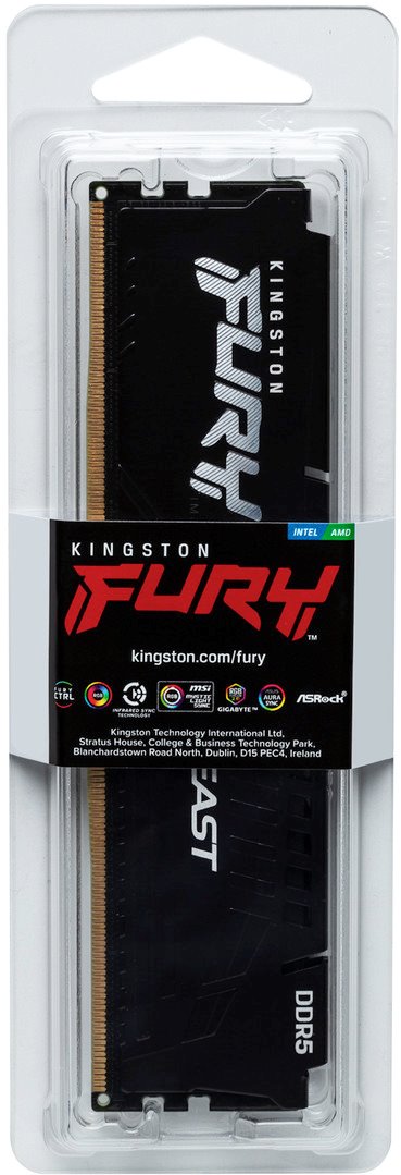 Kingston Fury Beast DIMM DDR5 32GB 4800MHz černá