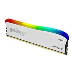 Kingston Fury Beast Special Edition DDR4 16GB 3600MHz CL17, RGB chladič, 1x16GB, bílá