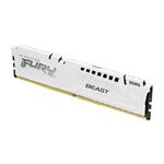 Kingston Fury Beast White DDR5 DIMM 16GB 6000MHz, AMD EXPO, biela