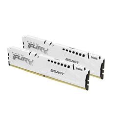 Kingston Fury Beast White DIMM DDR5 32GB 5600MHz, AMD EXPO, bílá (Kit 2x 16GB)