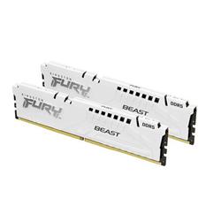 Kingston Fury Beast White DIMM DDR5 32GB 5600MHz, Intel XMP, bílá (Kit 2x 16GB)