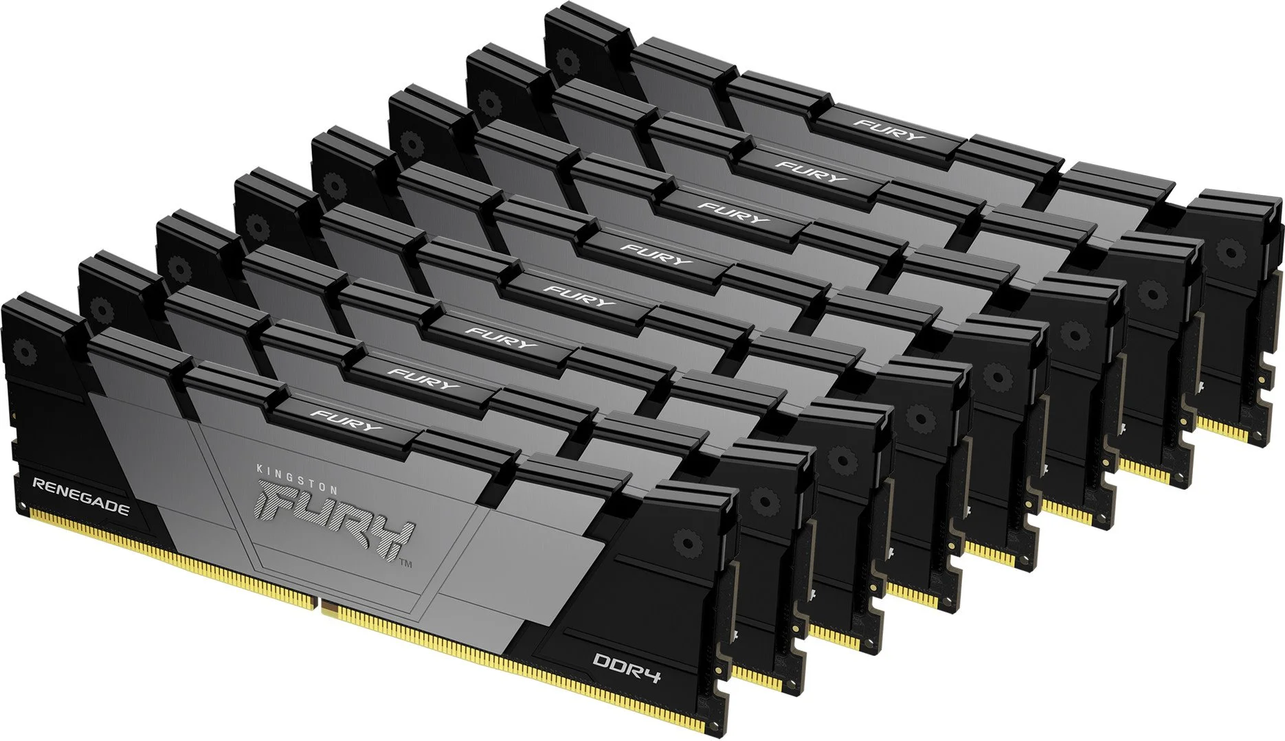 Kingston Fury Renegade DIMM DDR4 256GB 3200MHz černá