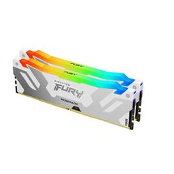 Kingston Fury Renegade RGB White DIMM DDR5 32GB 6400MHz, XMP, bílá (Kit 2x 16GB)