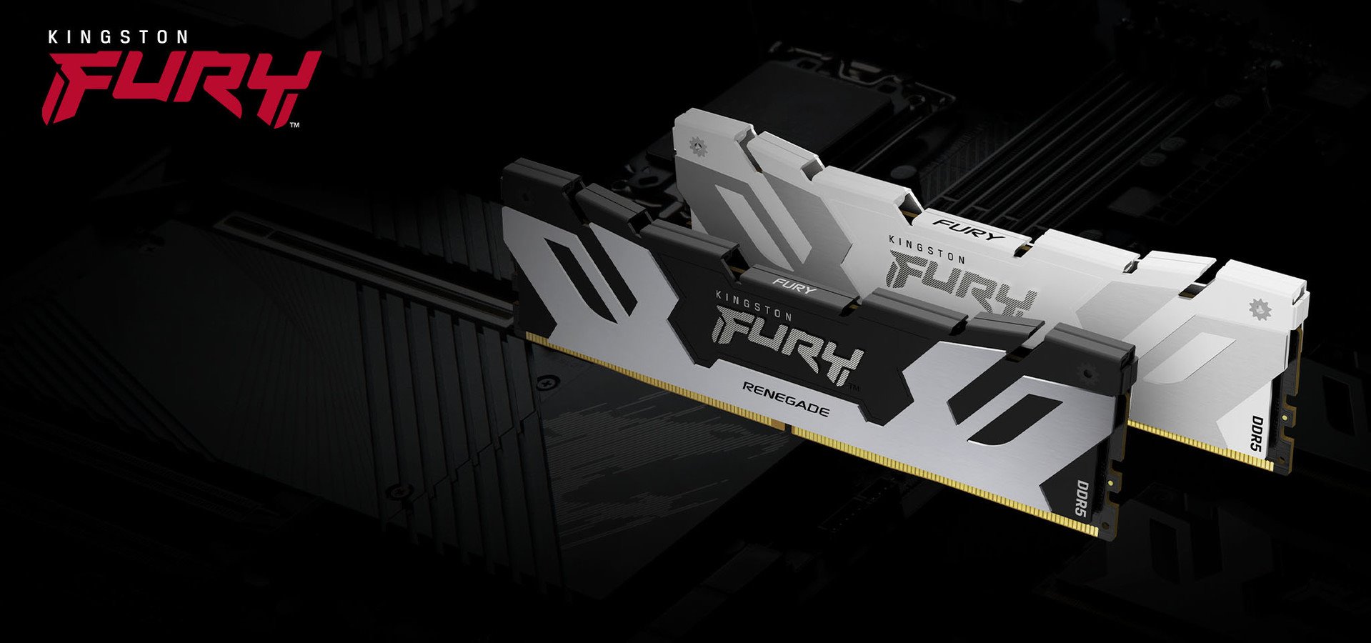 Kingston Fury Renegade White CUDIMM DDR5 24GB 8400MHz CL40 XMP