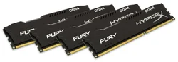 Kingston HyperX Fury 16GB (Kit 4x4GB) 2666MHz DDR4 CL15, černý chladič