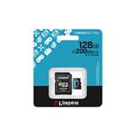 KINGSTON microSDXC 128GB Canvas Go Plus + SD adaptér