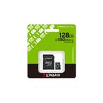 KINGSTON microSDXC 128GB Canvas Select Plus + SD adaptér
