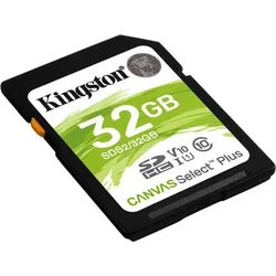 Kingston SDXC 32GB Canvas Select Plus A1 C10 Card (rýchlosť až 100 MB/s) SDS2/32GB