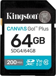 Kingston SDXC 64GB Canvas Go Plus