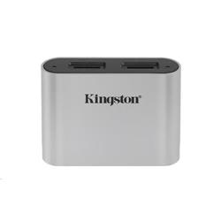 Kingston USB3.2 Gen2 Workflow Dual-Slot microSDHC/SDXC čtečka karet WFS-SDC - Čtečky karet