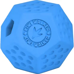 Kiwi Walker Gumová hračka DODECABALL s dírou na pamlsky, Maxi 8cm, Modrá