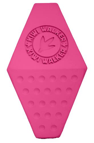 Kiwi Walker Gumová hračka OCTABALL s dírou na pamlsky, Maxi 14,5 cm, Růžová