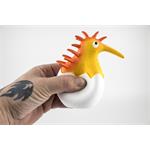 Kiwi Walker Latexová hračka pískací Baby, Velikost L 12 cm, Oranžová