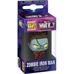 Kľúčenka Funko POP: Marvel What If S2- Zombie Iron Man