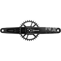 Kľuky SRAM NX Eagle DUB 12s 175 s priamou montážou 32z X-SYNC 2 oceľových prevodníkov, čierne