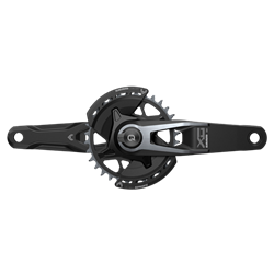 Kľuky SRAM Powermeter X0 Eagle Spindle Q174 CL55 DUB MTB Wide 175mm Black 2-guards 32z T-T