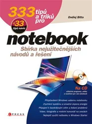 Kniha 333 tipů a triků pro notebook
