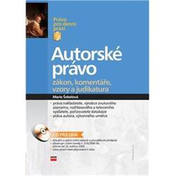 Kniha Autorské právo Zákon, komentáře, vzory a judikatura