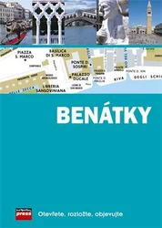 Kniha Benátky Průvodce s mapou